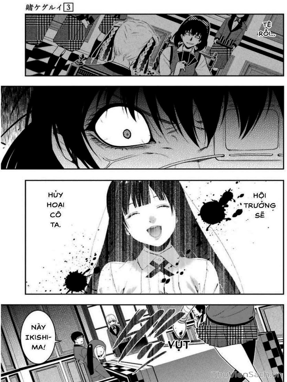 Truyện Tranh Học Viện Đỏ Đen - Kakegurui trang 3