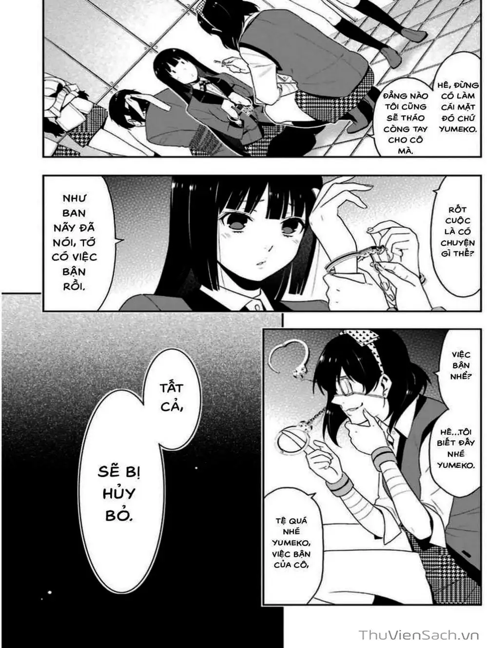Truyện Tranh Học Viện Đỏ Đen - Kakegurui trang 3