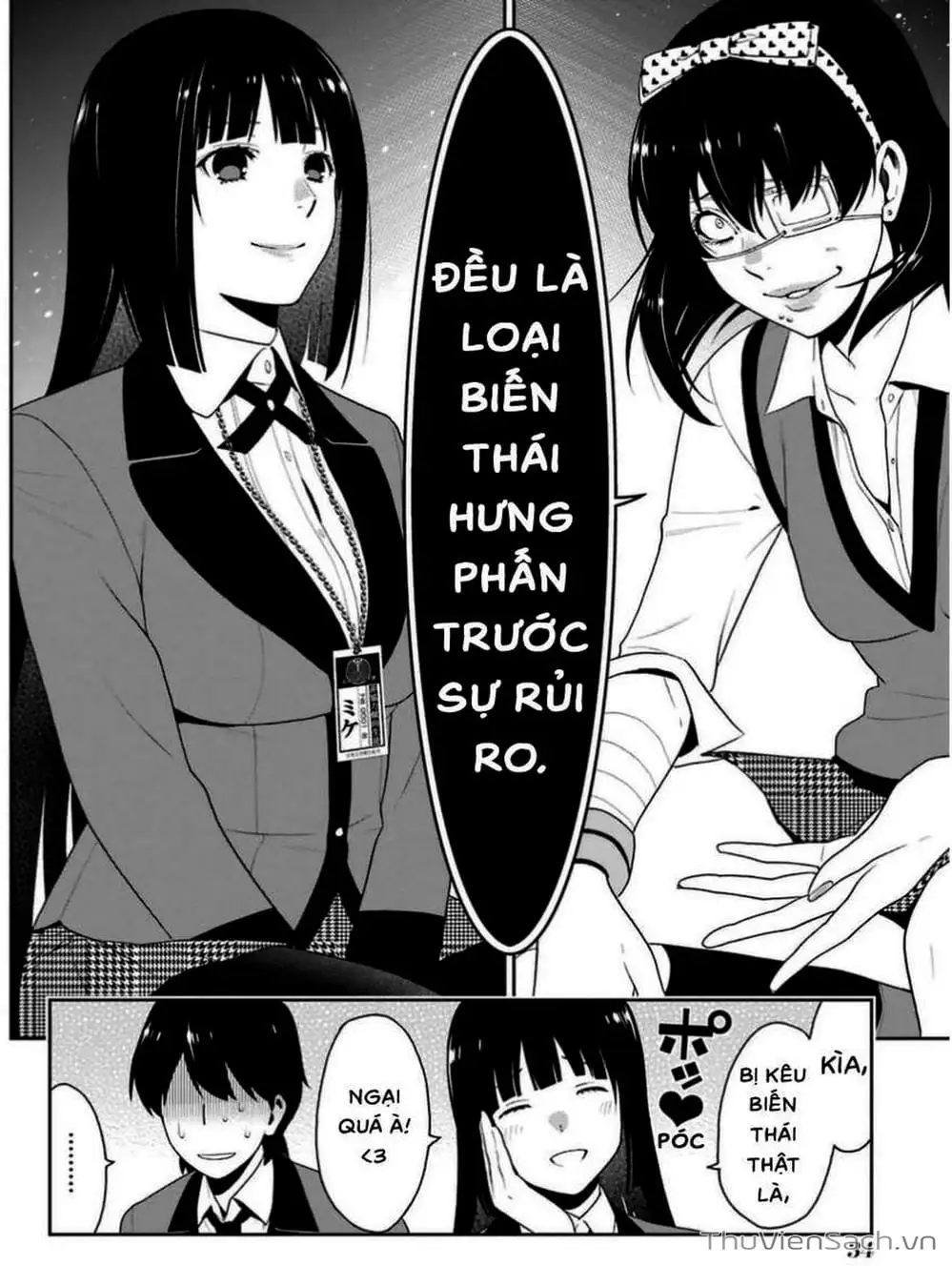 Truyện Tranh Học Viện Đỏ Đen - Kakegurui trang 3