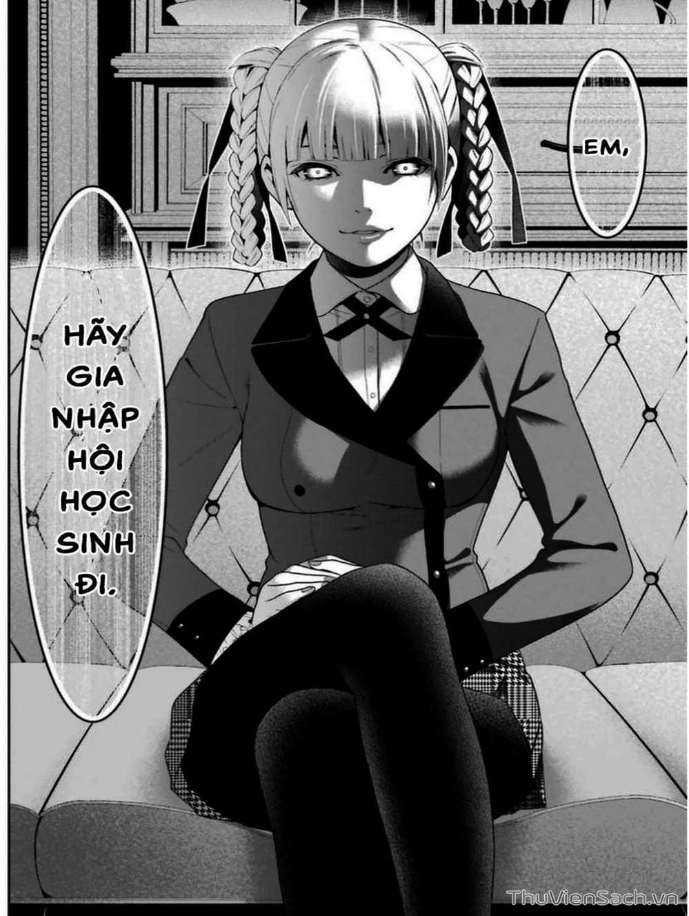 Truyện Tranh Học Viện Đỏ Đen - Kakegurui trang 3