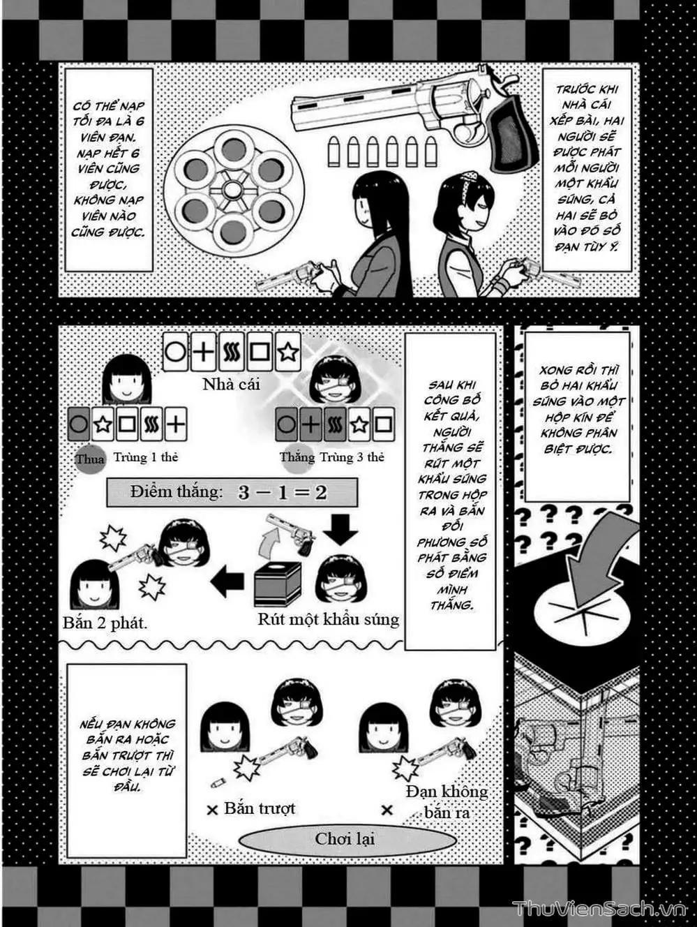 Truyện Tranh Học Viện Đỏ Đen - Kakegurui trang 3