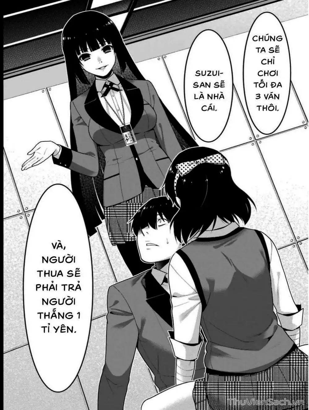 Truyện Tranh Học Viện Đỏ Đen - Kakegurui trang 3