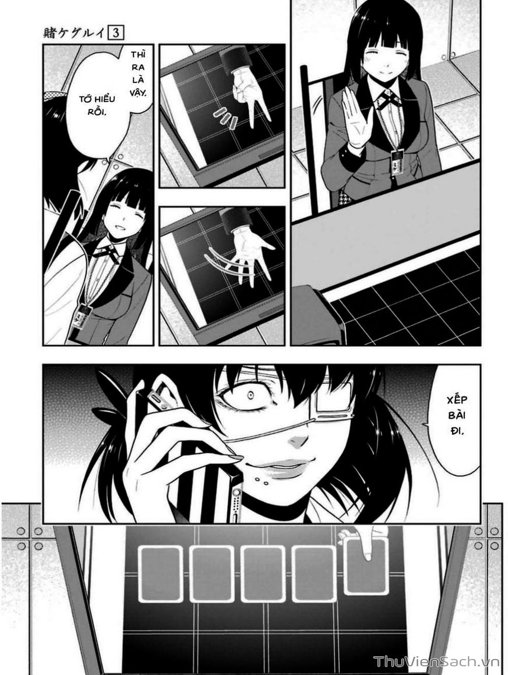 Truyện Tranh Học Viện Đỏ Đen - Kakegurui trang 3
