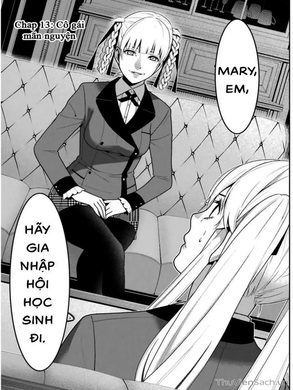 Truyện Tranh Học Viện Đỏ Đen - Kakegurui trang 3