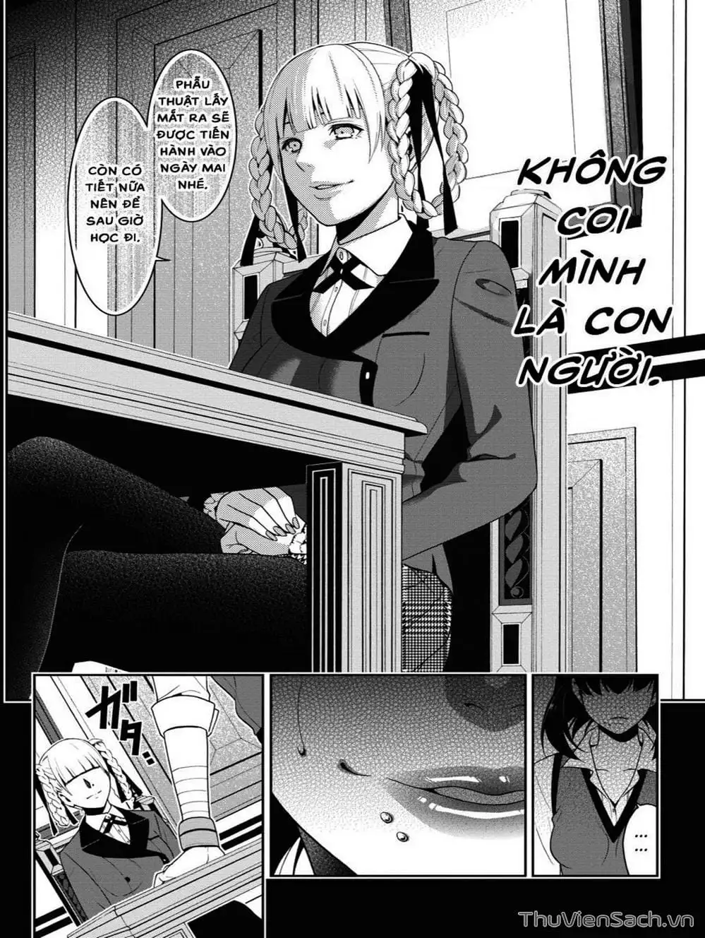 Truyện Tranh Học Viện Đỏ Đen - Kakegurui trang 3