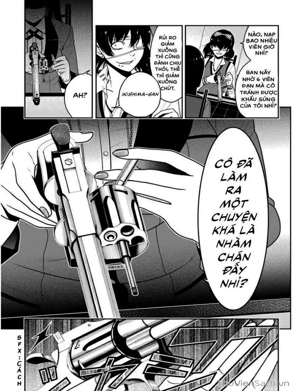 Truyện Tranh Học Viện Đỏ Đen - Kakegurui trang 3