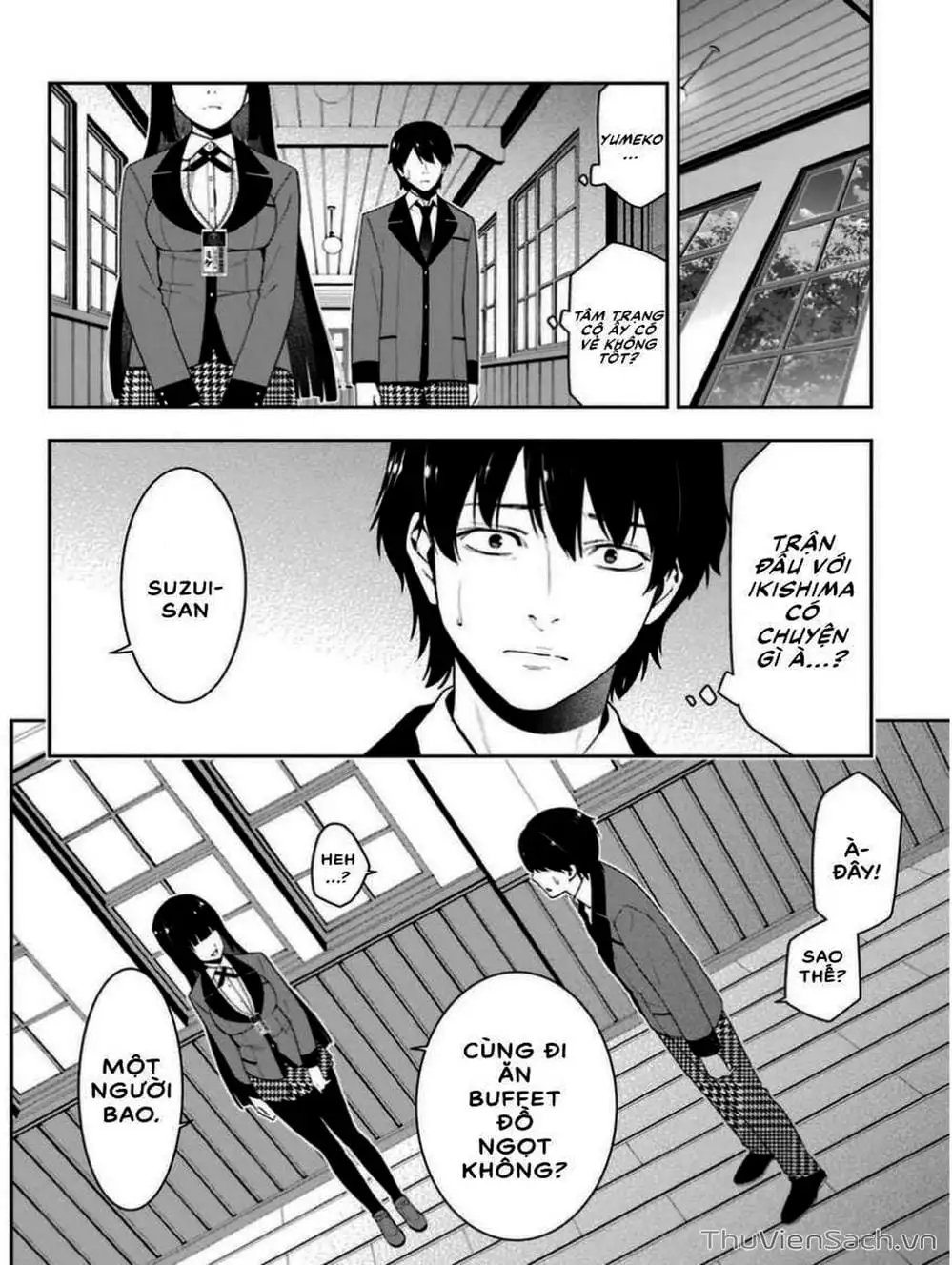 Truyện Tranh Học Viện Đỏ Đen - Kakegurui trang 3