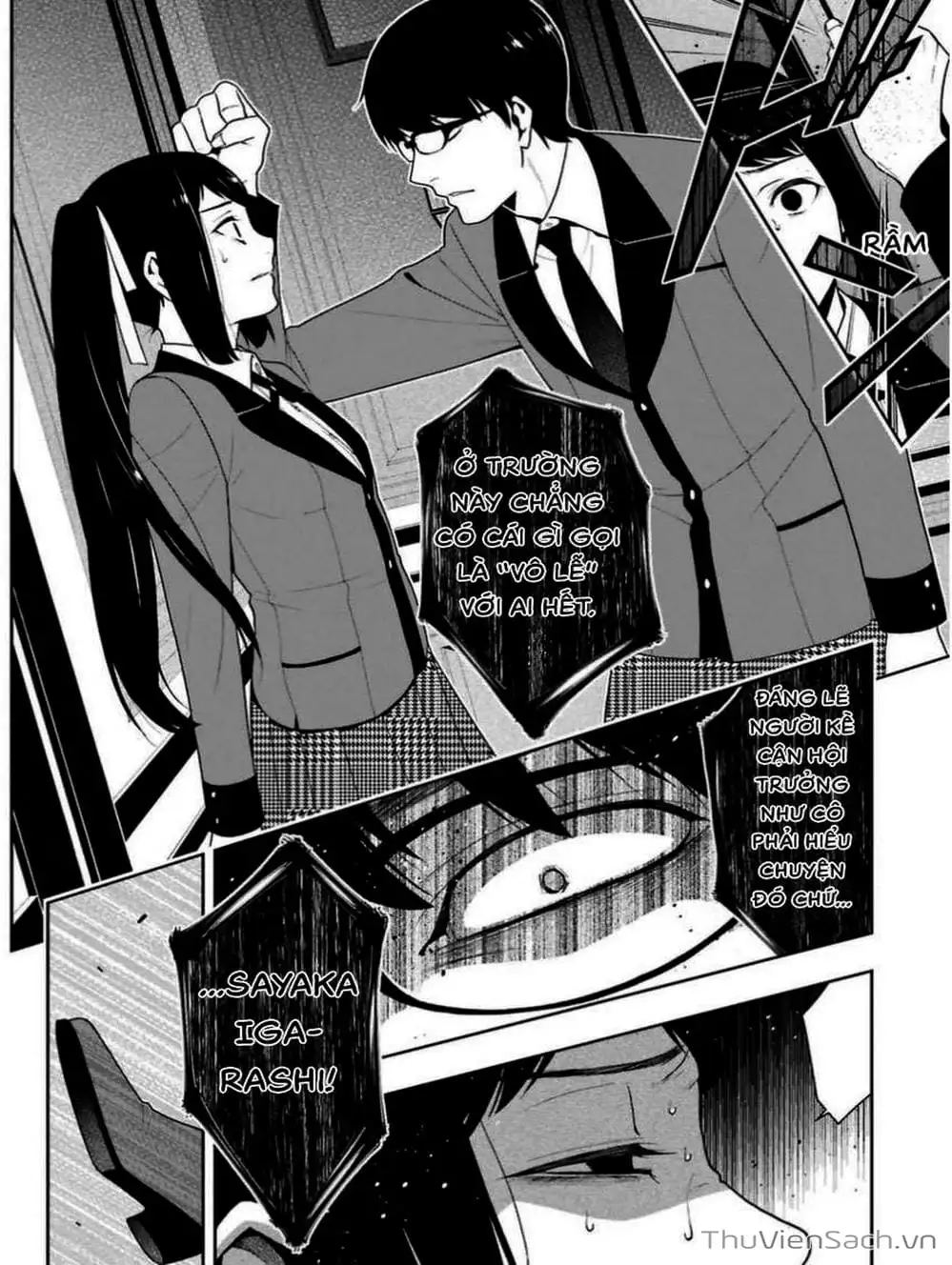 Truyện Tranh Học Viện Đỏ Đen - Kakegurui trang 3