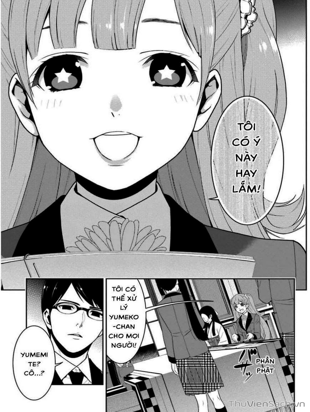 Truyện Tranh Học Viện Đỏ Đen - Kakegurui trang 3