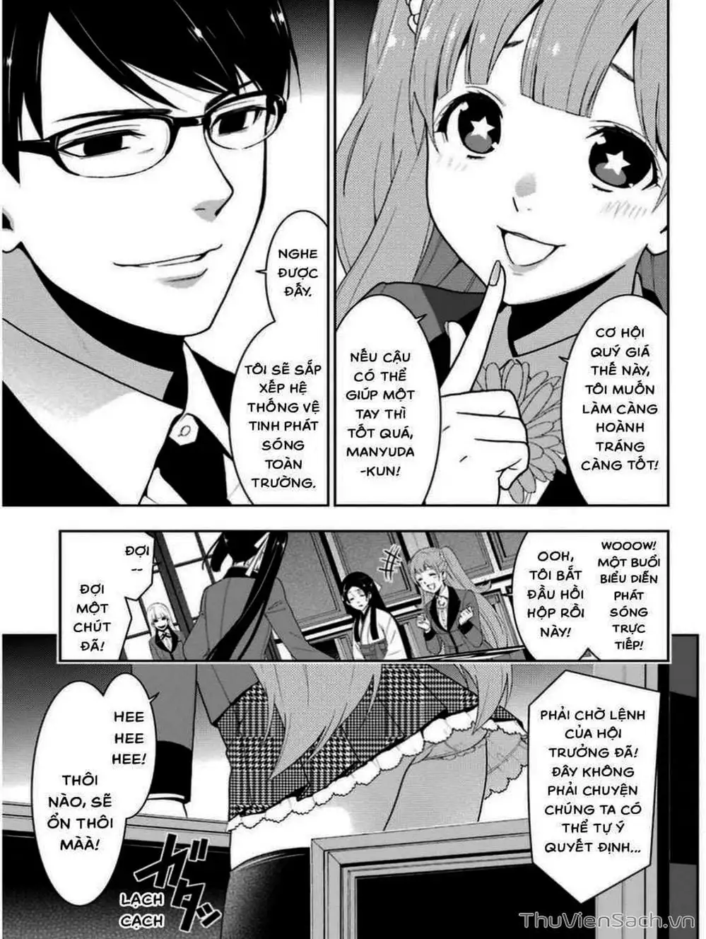 Truyện Tranh Học Viện Đỏ Đen - Kakegurui trang 3