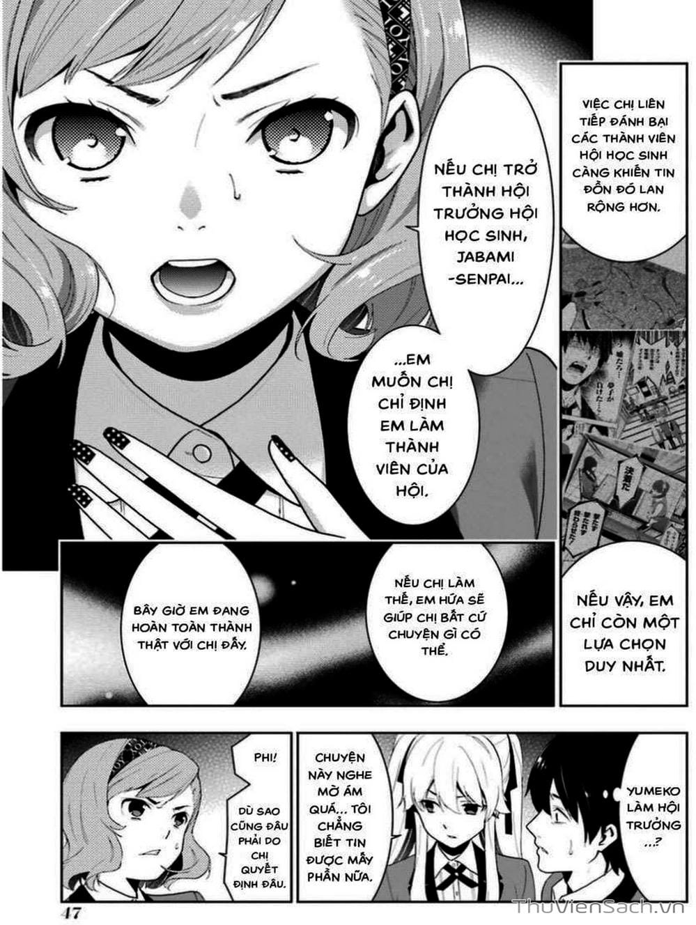 Truyện Tranh Học Viện Đỏ Đen - Kakegurui trang 3