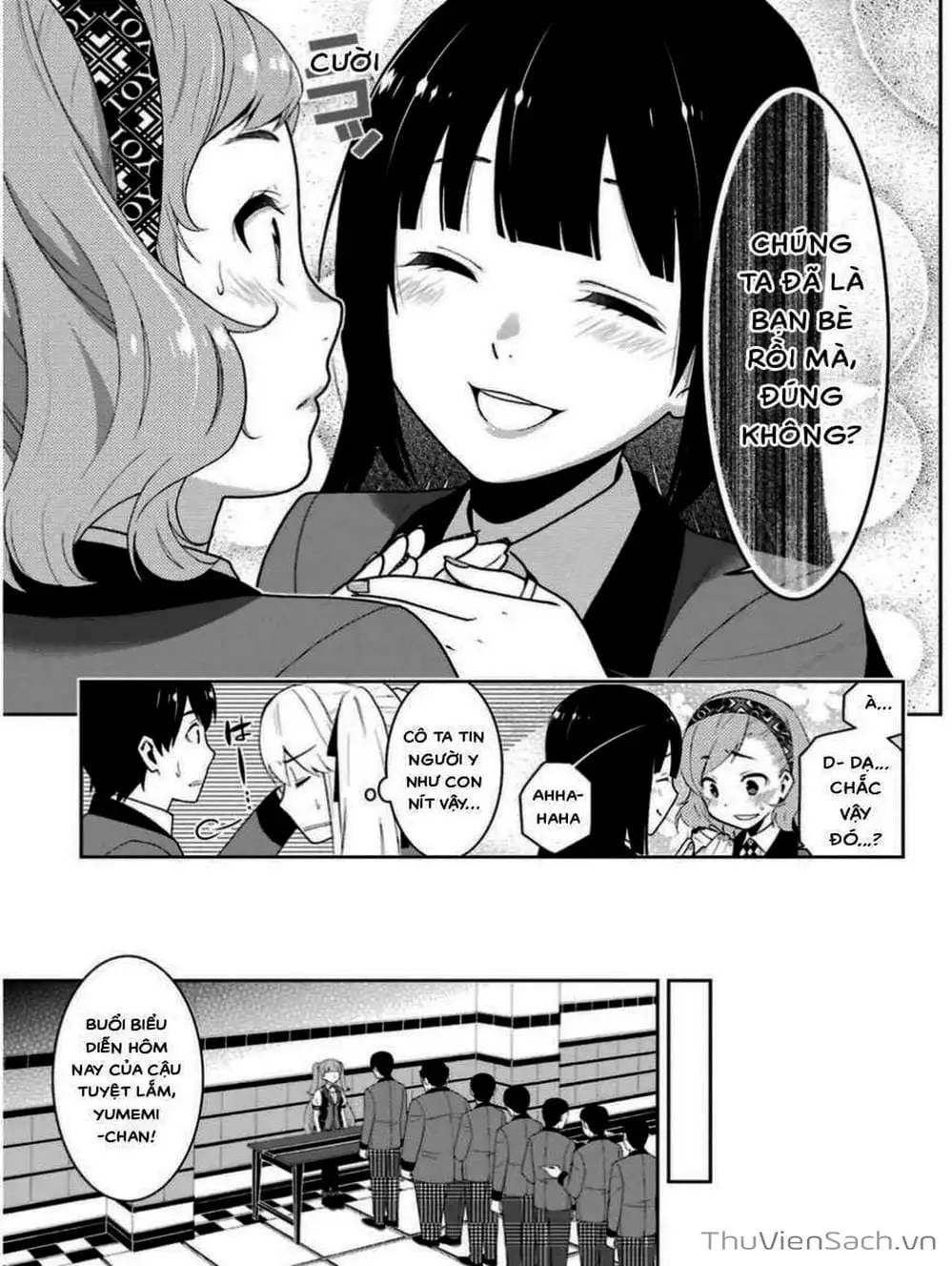 Truyện Tranh Học Viện Đỏ Đen - Kakegurui trang 3