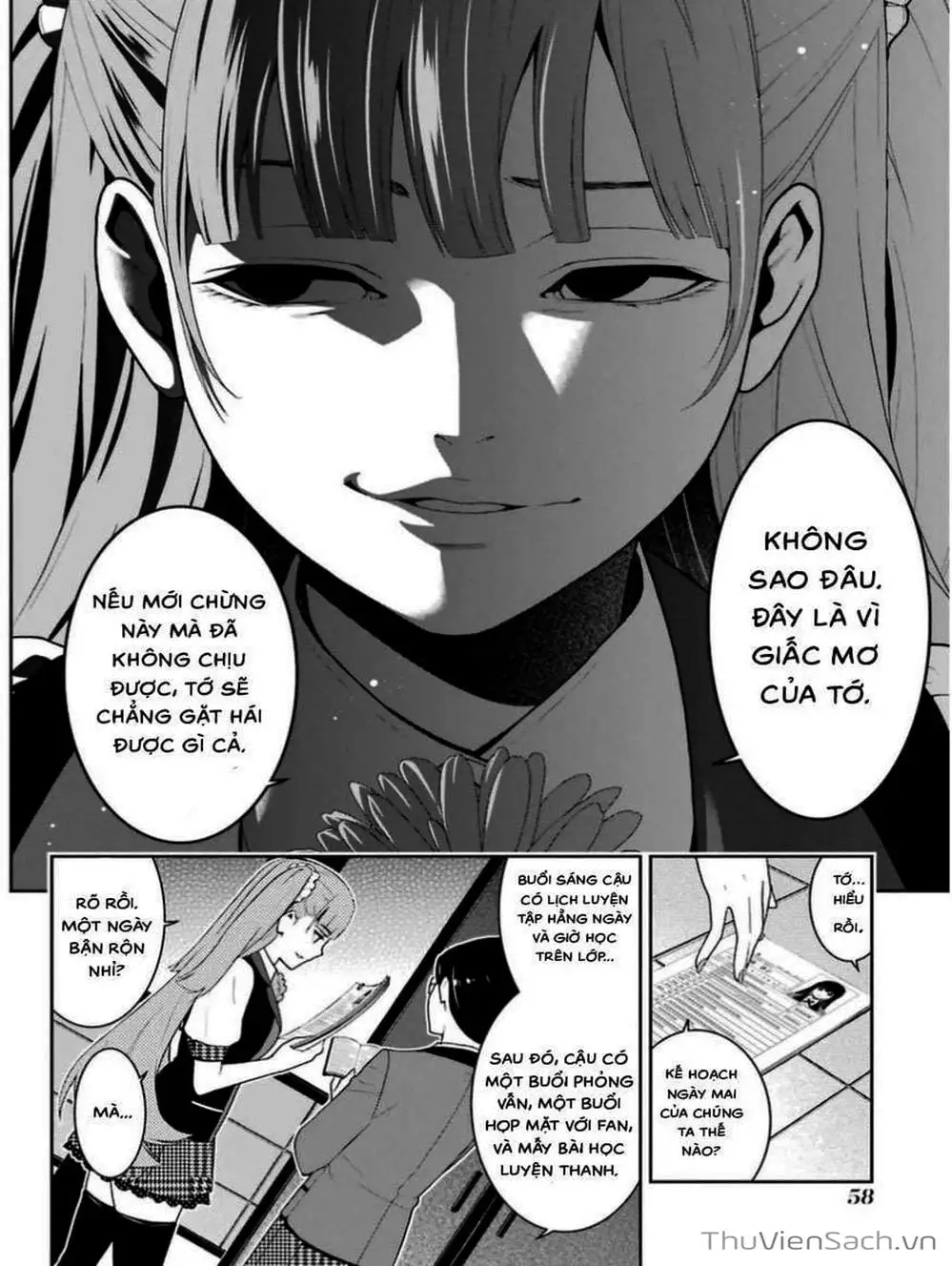 Truyện Tranh Học Viện Đỏ Đen - Kakegurui trang 3