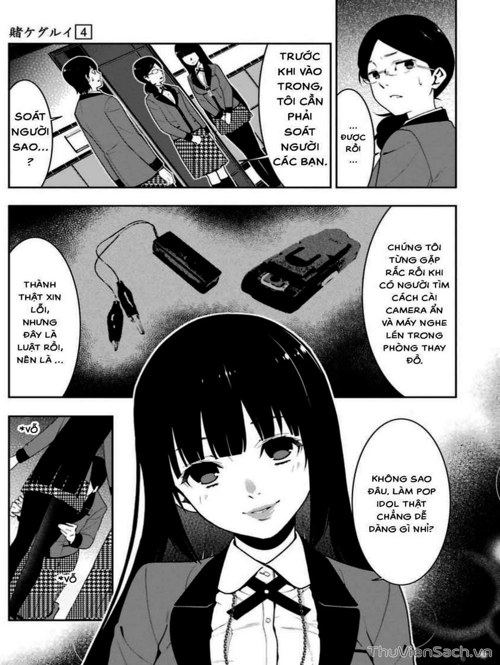 Truyện Tranh Học Viện Đỏ Đen - Kakegurui trang 3