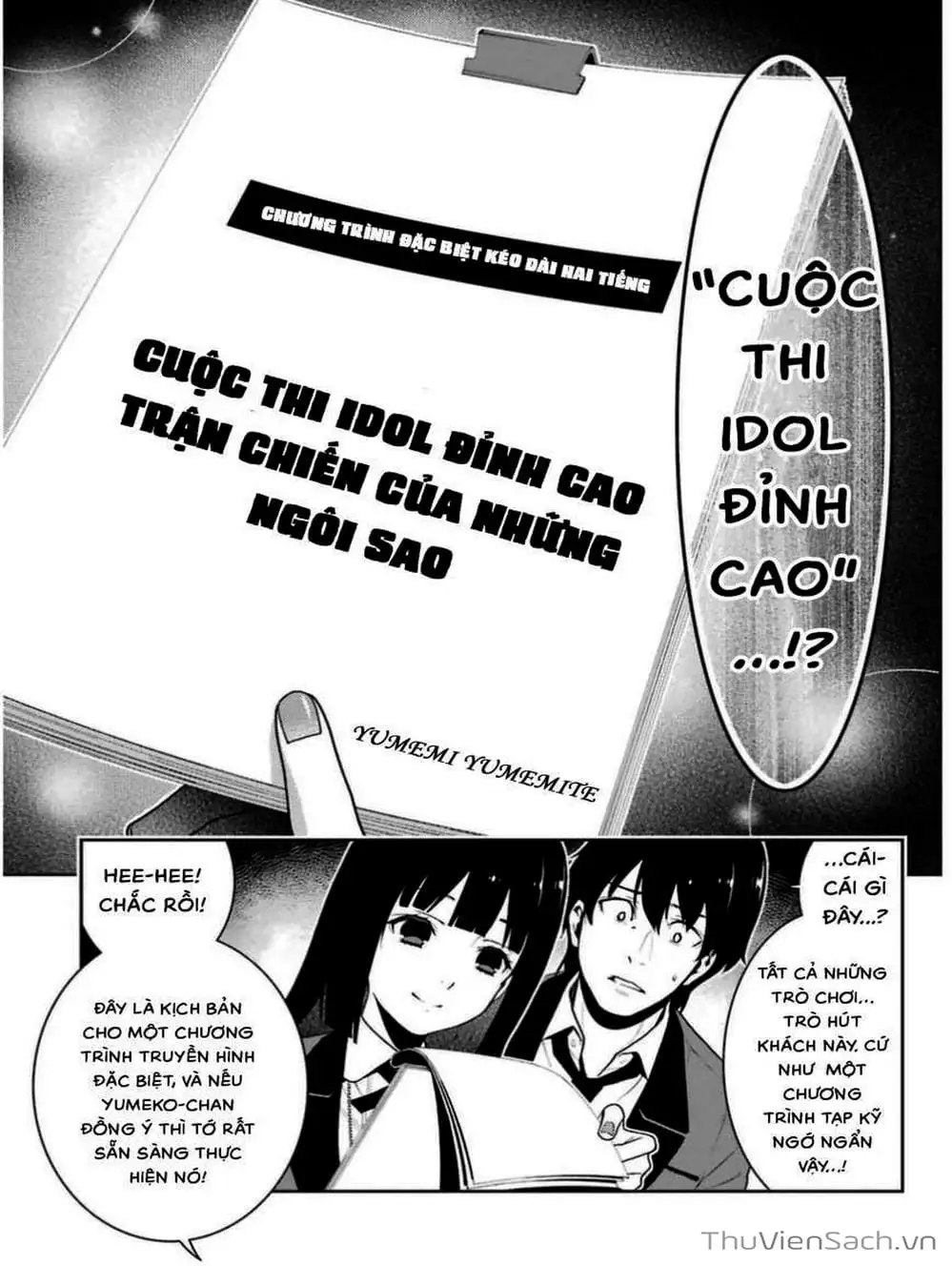 Truyện Tranh Học Viện Đỏ Đen - Kakegurui trang 3