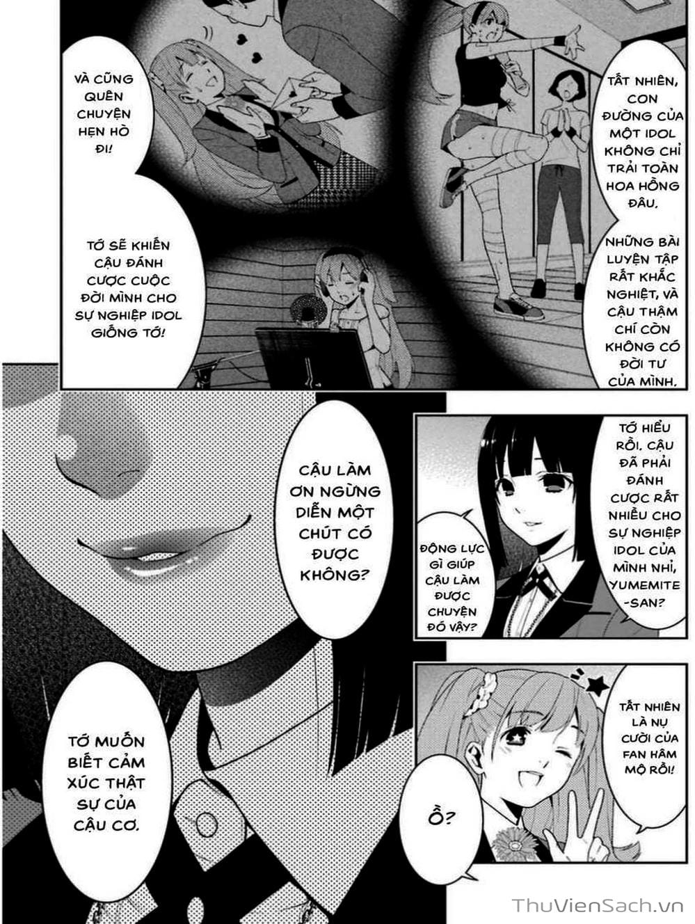 Truyện Tranh Học Viện Đỏ Đen - Kakegurui trang 3