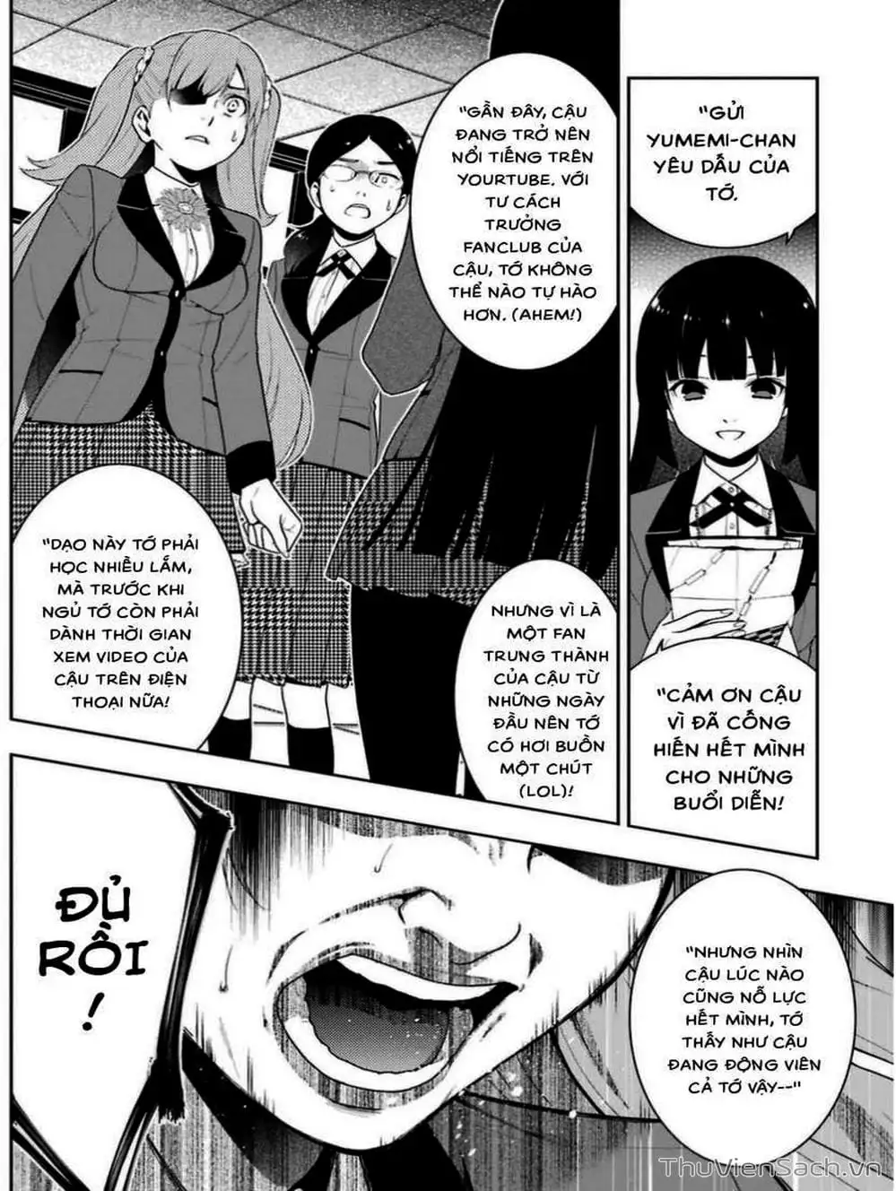 Truyện Tranh Học Viện Đỏ Đen - Kakegurui trang 3