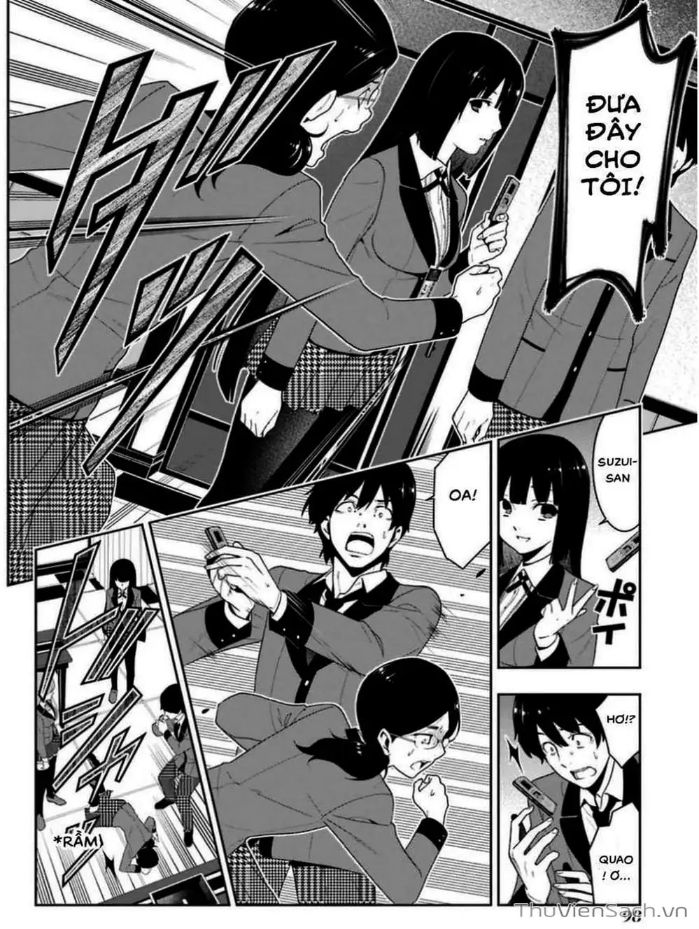 Truyện Tranh Học Viện Đỏ Đen - Kakegurui trang 3