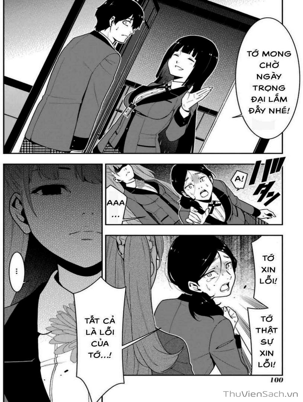 Truyện Tranh Học Viện Đỏ Đen - Kakegurui trang 3