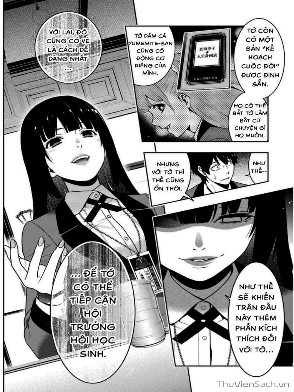 Truyện Tranh Học Viện Đỏ Đen - Kakegurui trang 3