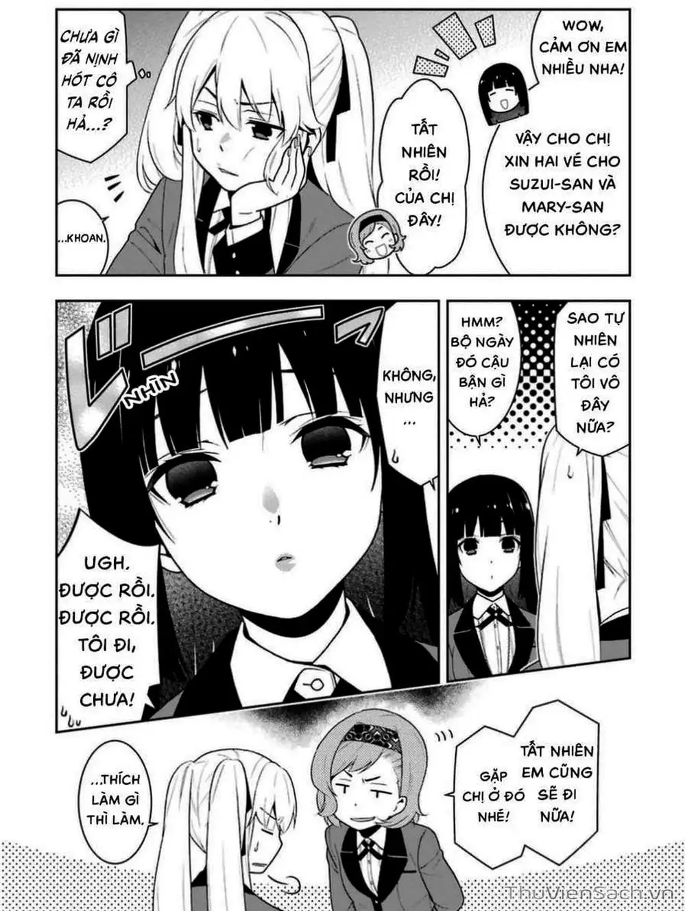 Truyện Tranh Học Viện Đỏ Đen - Kakegurui trang 3