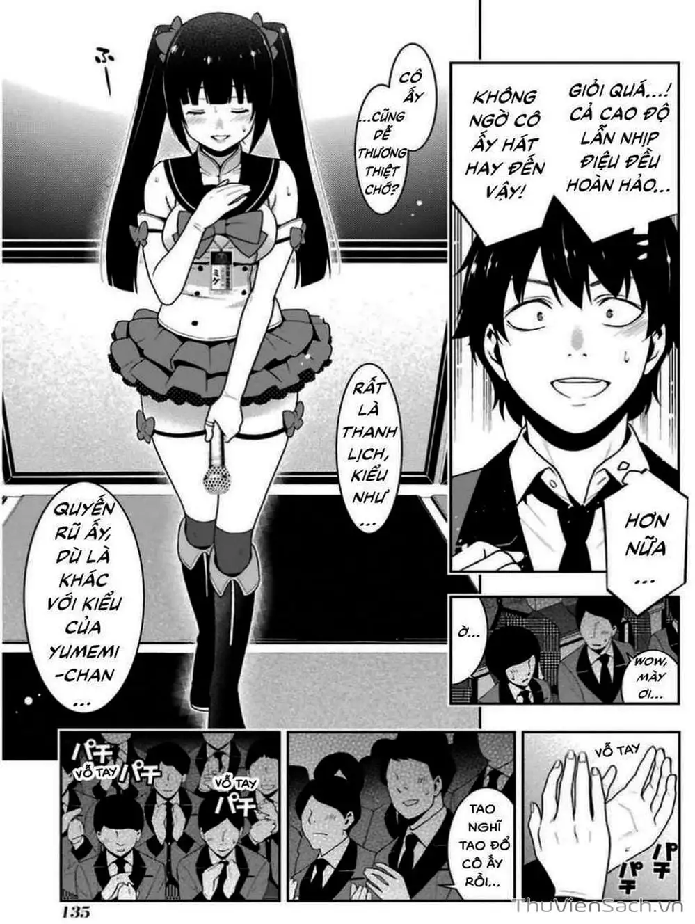 Truyện Tranh Học Viện Đỏ Đen - Kakegurui trang 3