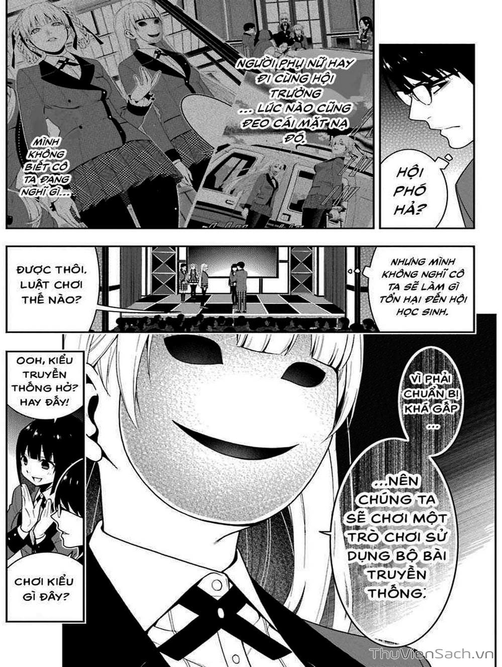 Truyện Tranh Học Viện Đỏ Đen - Kakegurui trang 3