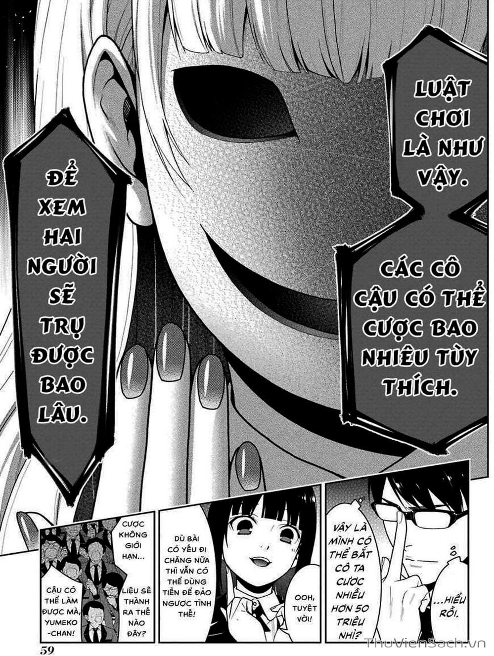 Truyện Tranh Học Viện Đỏ Đen - Kakegurui trang 3