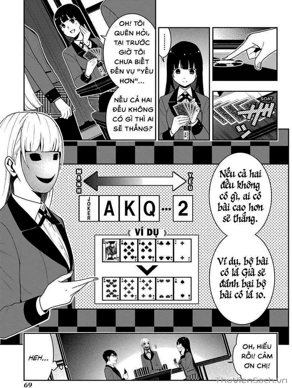 Truyện Tranh Học Viện Đỏ Đen - Kakegurui trang 3