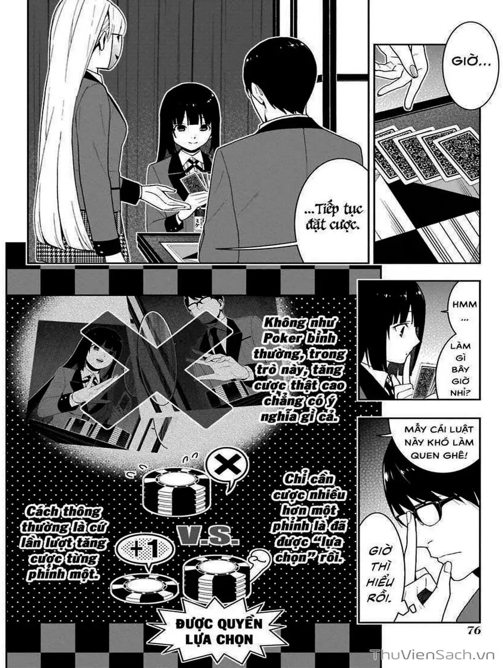 Truyện Tranh Học Viện Đỏ Đen - Kakegurui trang 3