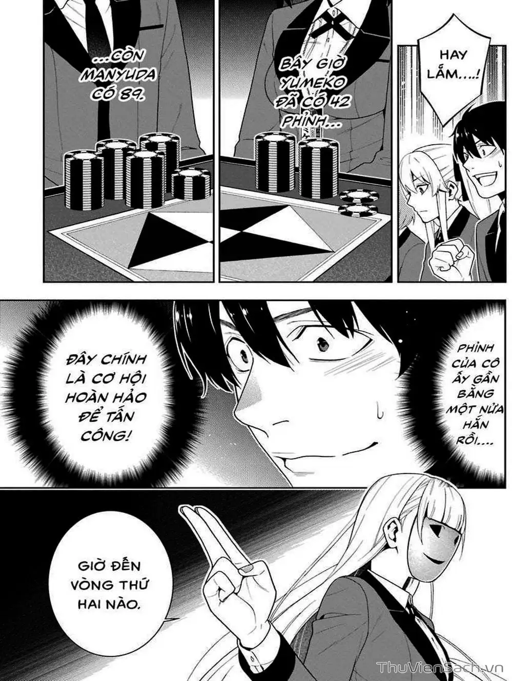 Truyện Tranh Học Viện Đỏ Đen - Kakegurui trang 3