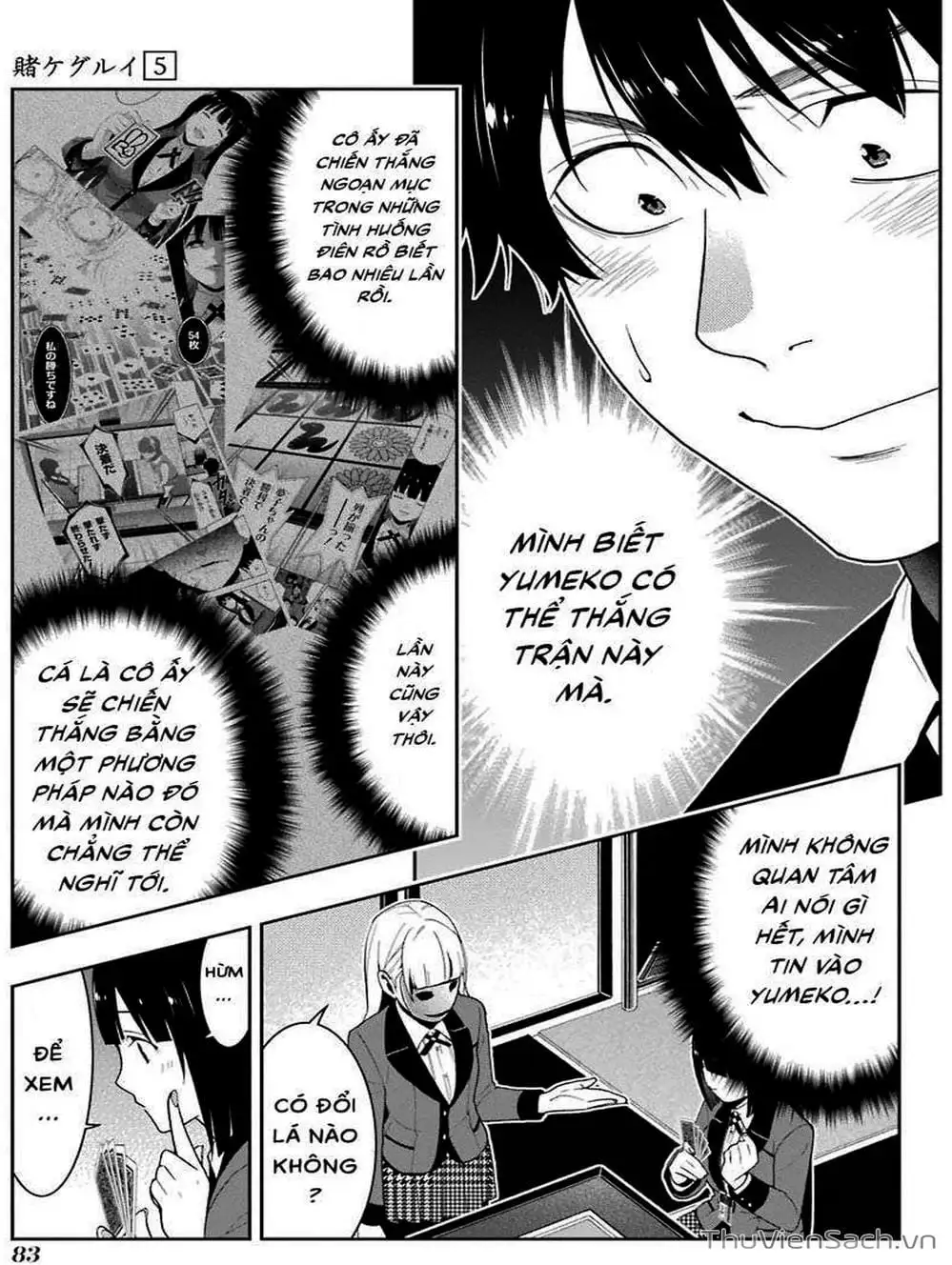 Truyện Tranh Học Viện Đỏ Đen - Kakegurui trang 3