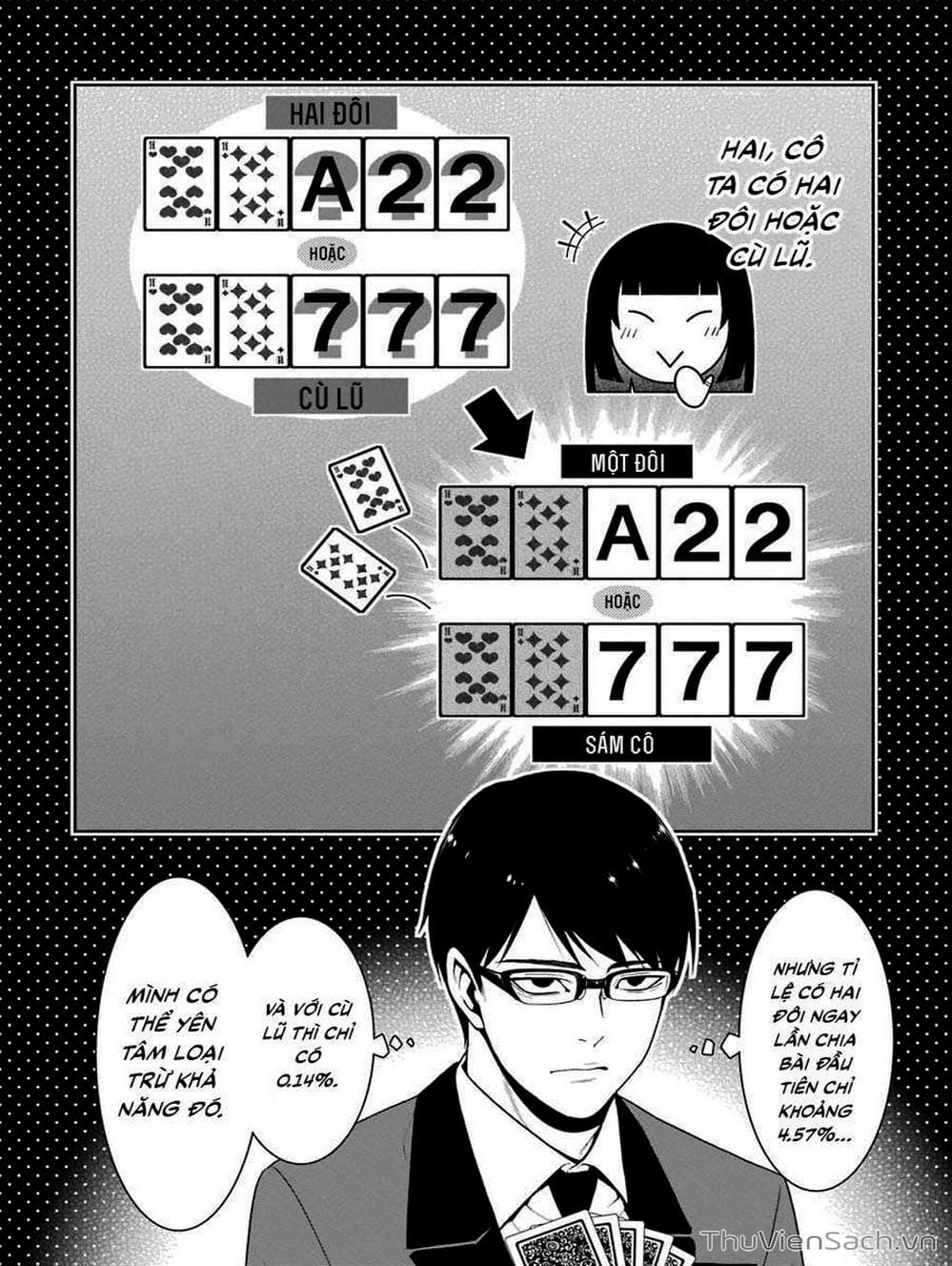 Truyện Tranh Học Viện Đỏ Đen - Kakegurui trang 3