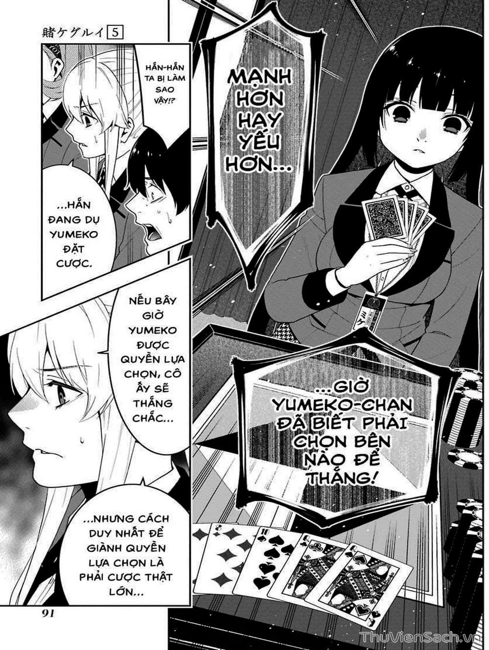 Truyện Tranh Học Viện Đỏ Đen - Kakegurui trang 3