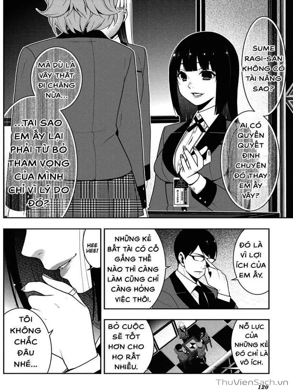 Truyện Tranh Học Viện Đỏ Đen - Kakegurui trang 3