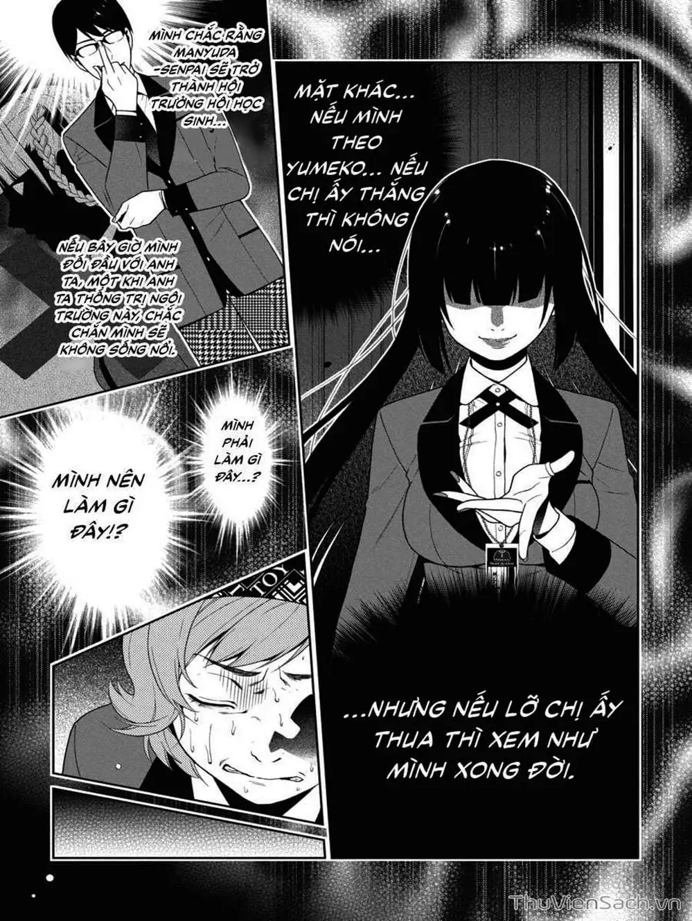Truyện Tranh Học Viện Đỏ Đen - Kakegurui trang 3