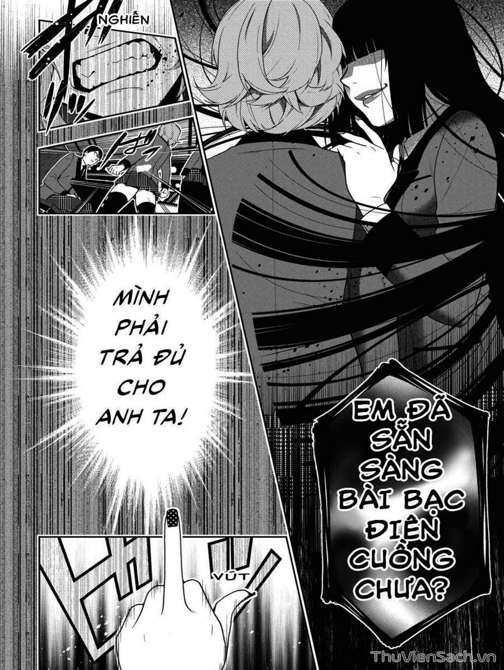 Truyện Tranh Học Viện Đỏ Đen - Kakegurui trang 3