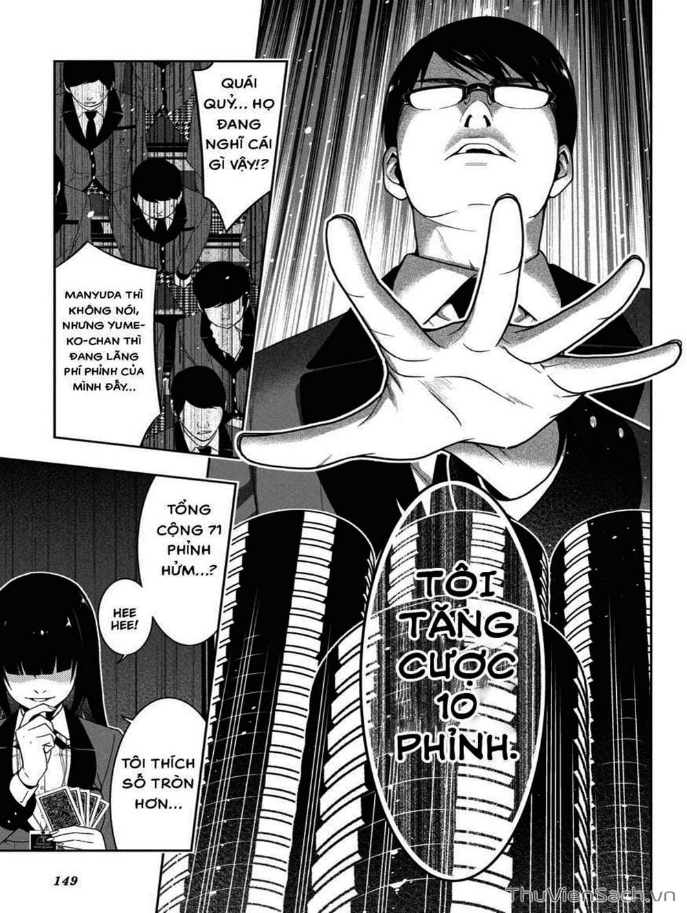 Truyện Tranh Học Viện Đỏ Đen - Kakegurui trang 3