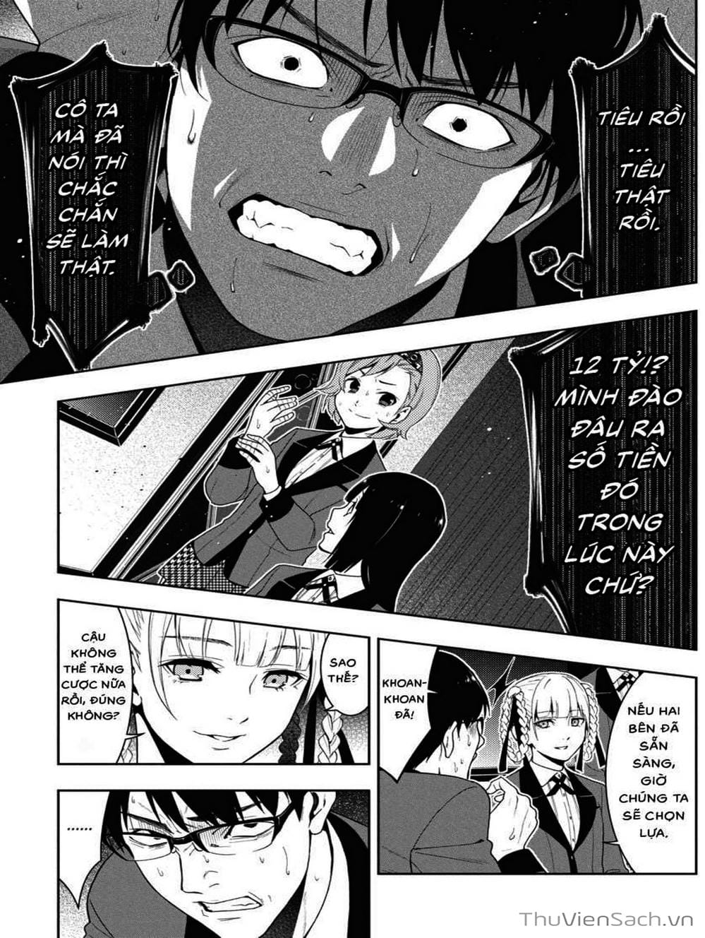 Truyện Tranh Học Viện Đỏ Đen - Kakegurui trang 3