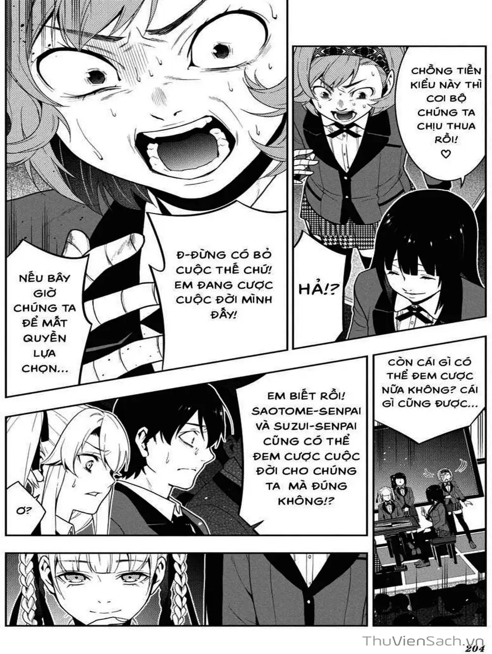 Truyện Tranh Học Viện Đỏ Đen - Kakegurui trang 3