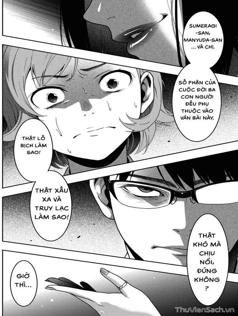 Truyện Tranh Học Viện Đỏ Đen - Kakegurui trang 3