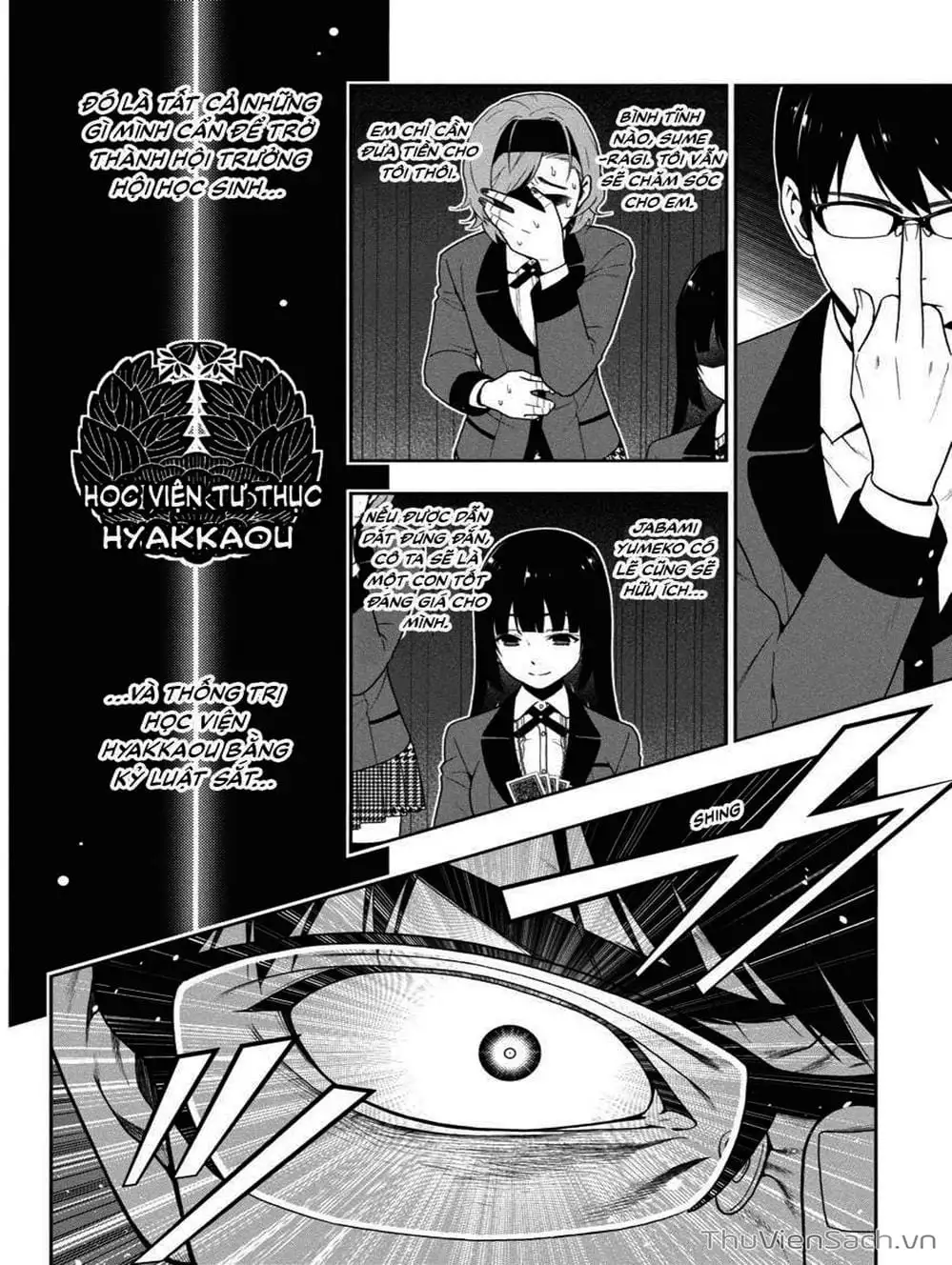 Truyện Tranh Học Viện Đỏ Đen - Kakegurui trang 3