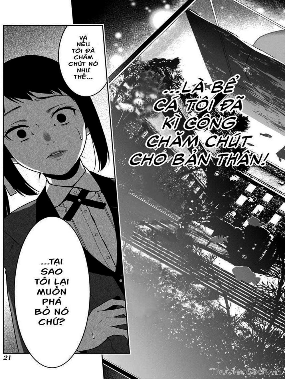 Truyện Tranh Học Viện Đỏ Đen - Kakegurui trang 3