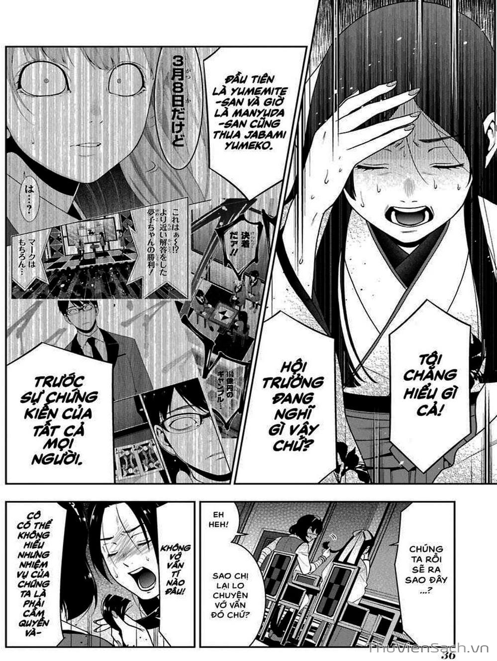 Truyện Tranh Học Viện Đỏ Đen - Kakegurui trang 3