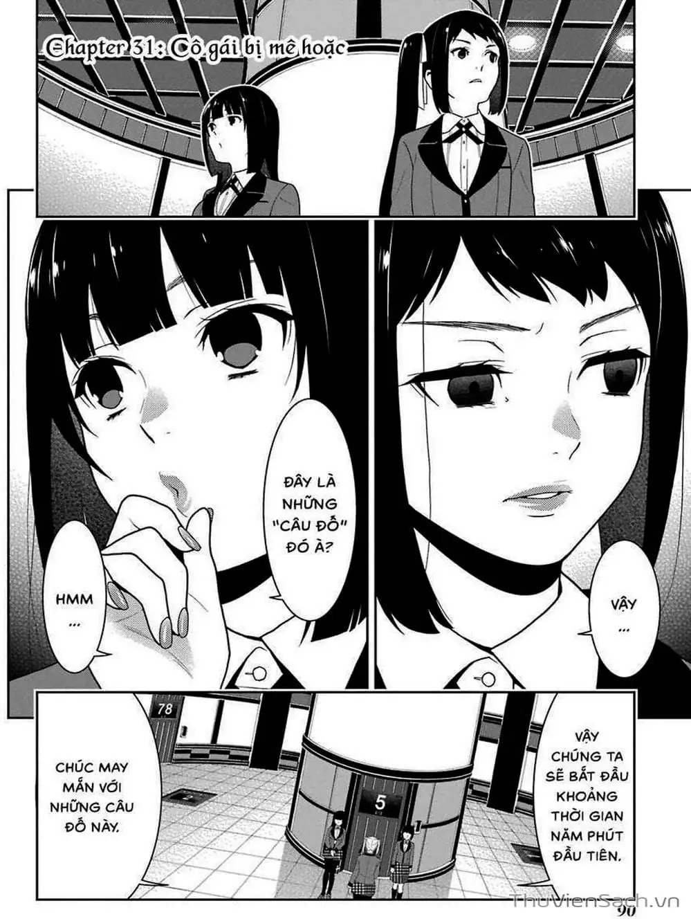 Truyện Tranh Học Viện Đỏ Đen - Kakegurui trang 3