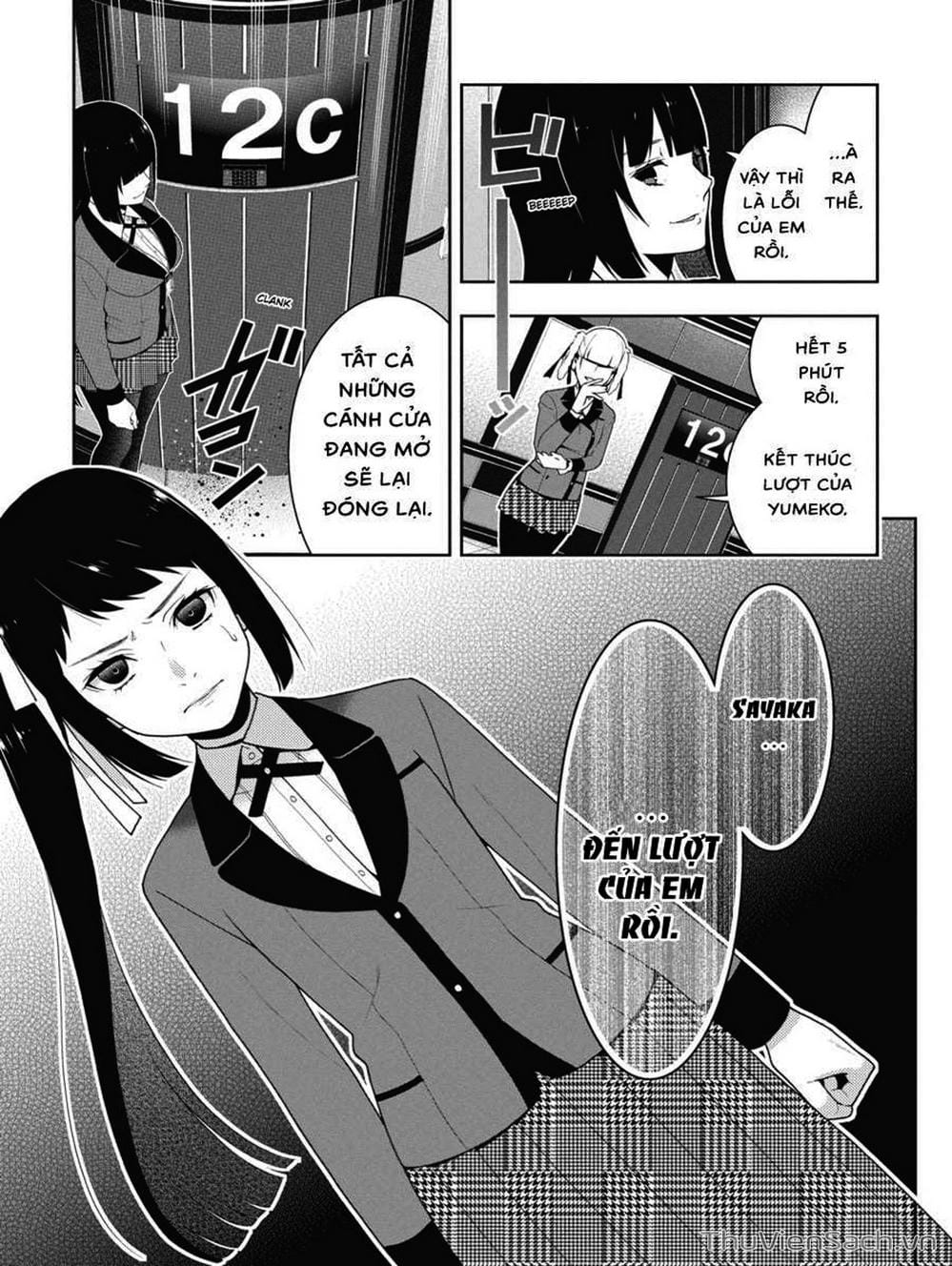 Truyện Tranh Học Viện Đỏ Đen - Kakegurui trang 3