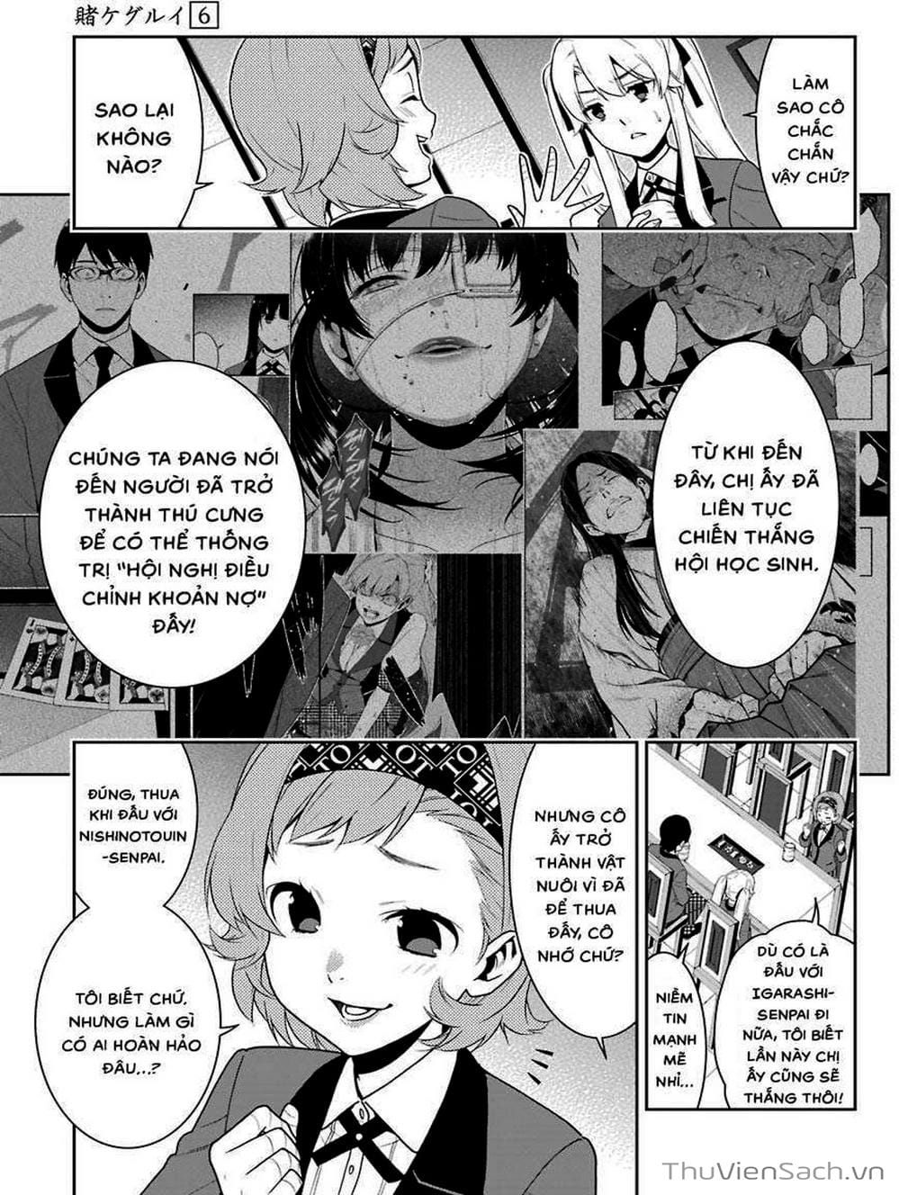 Truyện Tranh Học Viện Đỏ Đen - Kakegurui trang 3