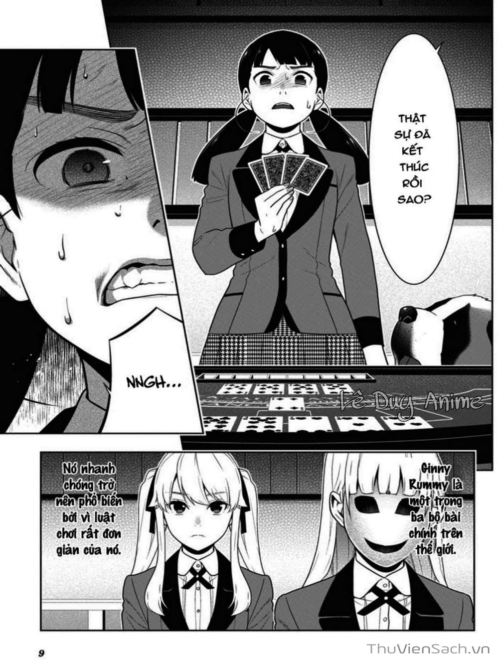 Truyện Tranh Học Viện Đỏ Đen - Kakegurui trang 3