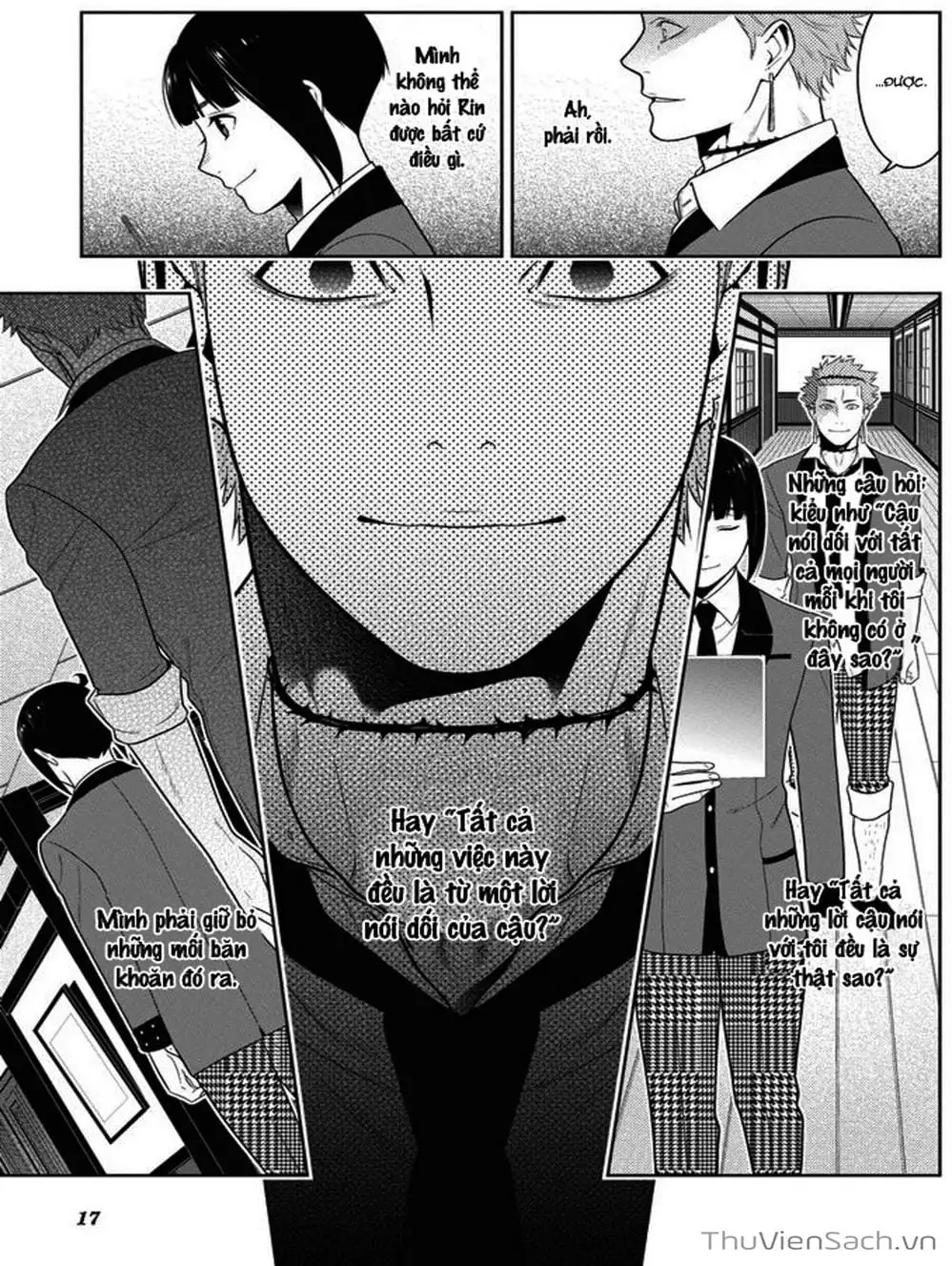 Truyện Tranh Học Viện Đỏ Đen - Kakegurui trang 3