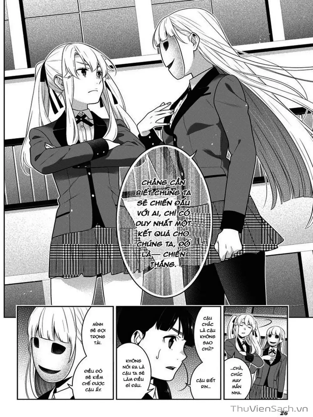 Truyện Tranh Học Viện Đỏ Đen - Kakegurui trang 3